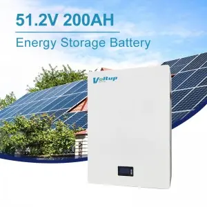 Voltup 200Ah 51.2v Power Wall Lithium ion Batteries Pack 10kwh Lithium Battery UN38.3 Certificated