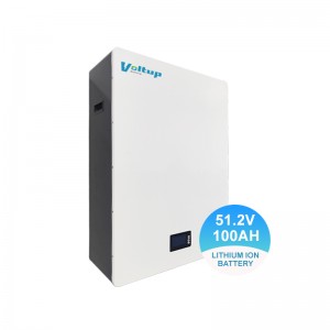Voltup Powerwall 10kwh Home Lithium Battery Solar Storage Wall Mounted 51.2v 100ah