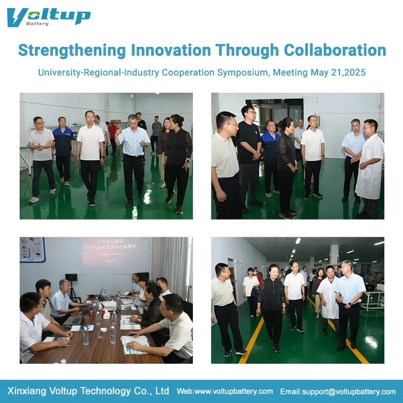 Voltup Battery Technology Strengthens Industry-Education-Government Collaboration