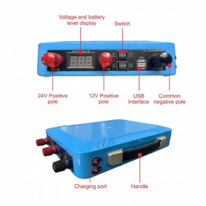 Voltup 10000mAh Jump Starter Replacement Batteries 12v 24v car jumper battery pack
